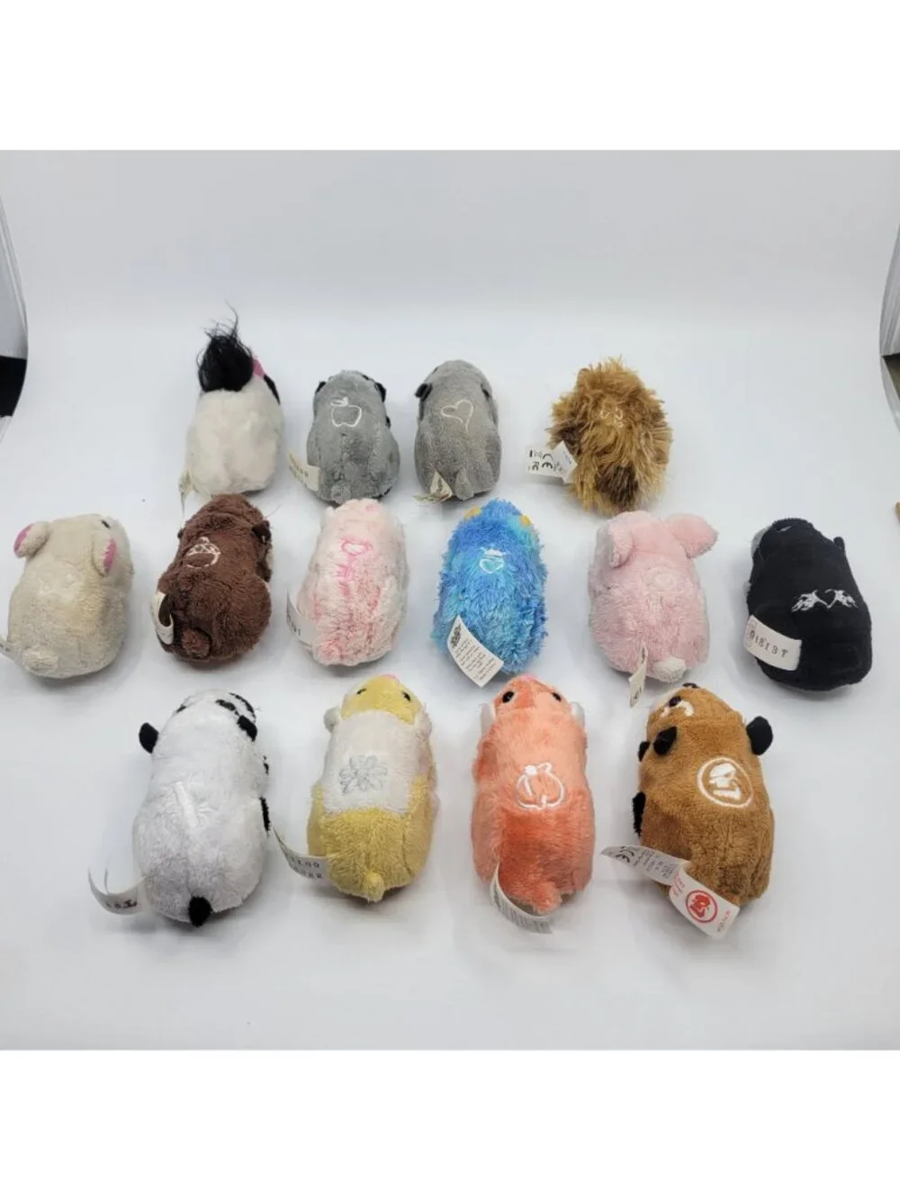Zhu Zhu Pets Robotic Hamster Lot Cepia 14 Piece Mixed Colors Tested & WORKS